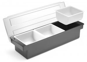 Barski stalak za začine, 3-dijelni, 480x150x100mm