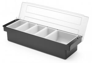 Barski stalak za začine, 5-dijelni, 480x150x100mm