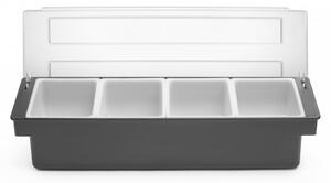 Barski stalak za začine, 4-dijelni, 480x150x100mm