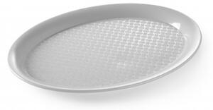 Fast Food Pladanj, Ovalni, Protuklizni, 265x195x15mm