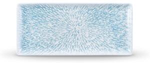 Pravokutni tanjur, Coral Blue, 330x150mm, 2 kom