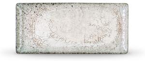 Pravokutni tanjur, Silver Moon, 330x150mm, 2 kom