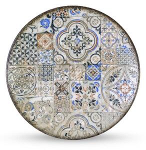 Plitki tanjur Coupe, Vintage Mosaic, 270mm, 6 kom
