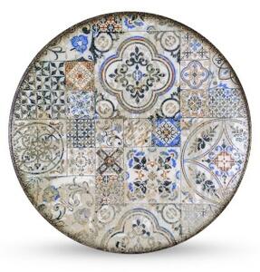 Desertni tanjur Coupe, Vintage Mosaic, 170mm, 6 kom