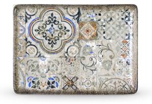 Pravokutni tanjur, Vintage Mosaic, 235x170mm, 2 kom