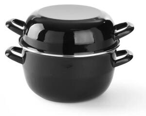 Lonac za Dagnje s Poklopcem, 5L, Nehrđajući čelik, 260x210mm