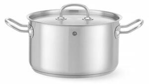 Lonac s poklopcem, 6L, Nehrđajući čelik, 240x135mm