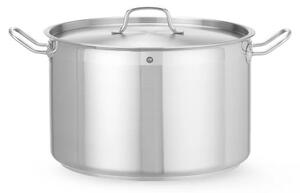 Lonac za kuhanje s poklopcem, 23.5L, Nehrđajući čelik, 360x230mm