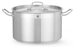 Lonac za kuhanje s poklopcem, 10L, Nehrđajući čelik, 280x170mm