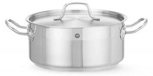 Niski lonac s poklopcem, 4.8L, Nehrđajući čelik, 240x105mm