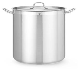 Visoki lonac s poklopcem, 50L, Nehrđajući čelik, 400x400mm
