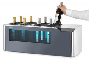 Stolni Hladnjak za Vino, 2 Zone, 8 Boca, Arctic, 230V/60W, 800x350x293mm