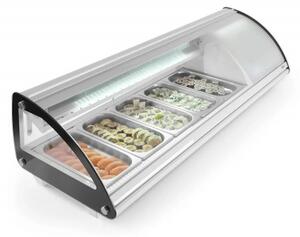 Vitrina za Sushi, 5xGN 1/3, Arctic, 230V/160W, 1307x445x327mm