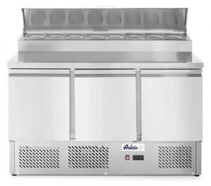Salatni Pult s GN Stalkom, Troja Vrata, 380L, Arktic, 230V/310W, 1365x702x1265mm