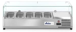 Stolna Rashladna Vitrina, 5xGN 1/4, Arktic, 230V/180W, 1205x335x460mm