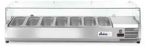 Stolna Rashladna Vitrina, 7xGN 1/3, Arktic, 230V/180W, 1605x420x460mm