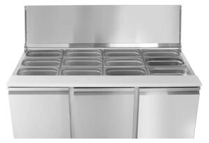Salatni Pult, Troja Vrata, 380L, Arktic, 230V/310W, 1390x702x888mm