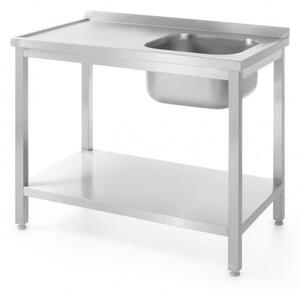 Sudoper s Policom, Desna Strana, 1000x600x850mm