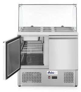 Salatni Pult s Rashladnom Vitrinom, Dvostruka Vrata, 300L, Arktic, 230V/310W, 912x702x1330mm