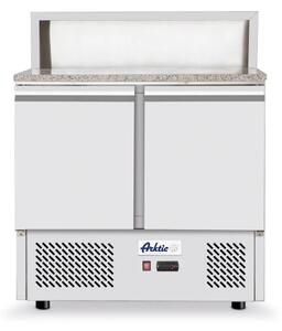 Pizza Pult, Dvostruka Vrata, 300L, Arktic, 230V/310W, 900x700x1110mm