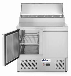 Salatni Pult s GN Stalkom, Dvostruka Vrata, 300L, Arktic, 230V/310W, 900x702x1265mm