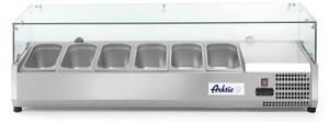 Stolna Rashladna Vitrina, 6xGN 1/3, Arktic, 230V/180W, 1405x420x456mm