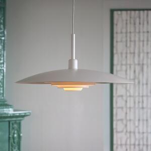 Markslöjd viseća svjetiljka Piny, bijela, Ø 57 cm, metalna, E27, Bijela, Dnevni boravak/blagovaonica, Metal
