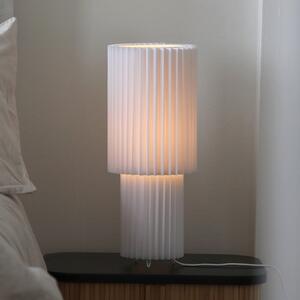 Markslöjd stolna lampa Catis, bijela, visina 45 cm, tekstil, E27, Bijela, Dnevni boravak/blagovaonica, Plastika