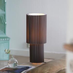 Markslöjd stolna lampa Catis, siva, visina 45 cm, tekstil, E27, Sivo, Dnevni boravak/blagovaonica, Plastika