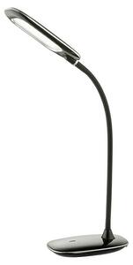 Globo Stolna LED svjetiljka (5 W, D x Š x V: 29 x 9,3 x 56 cm, Crne boje, Krom, Bijele boje dnevnog svjetla)
