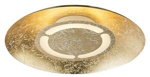 Globo Okrugla stropna LED svjetiljka (12 W, Ø x V: 350 mm x 7,5 cm, Zlatne boje)