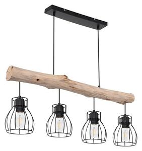 Globo Mina Visilica (40 W, D x Š x V: 82,5 x 13,6 x 140 cm, Crna, E27, 4 Kom.)
