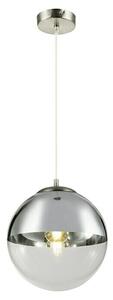 Globo Okrugla viseća svjetiljka Varus (40 W, Ø x V: 250 mm x 120 cm, Krom, E27)