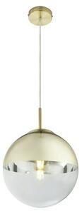 Globo Okrugla viseća svjetiljka Varus (40 W, Ø x V: 250 mm x 120 cm, Zlatne boje, E27)