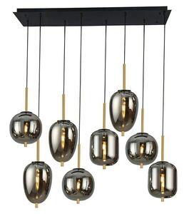 Globo Viseća LED svjetiljka (Broj žarulja: 8 Kom., 40 W, D x Š x V: 102 x 44 x 37 cm, E14)