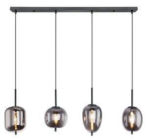Globo Viseća LED svjetiljka Blacky (Broj žarulja: 4 Kom., 40 W, D x Š x V: 100 x 185 x 120 cm, E14)