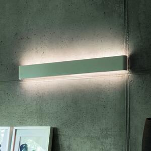 IDEAL LUX Ideal Lux Delta LED zidna svjetiljka, bijela, širina 83 cm, 3.000 K, Bijela, Dnevni boravak/blagovaonica, Aluminij, Zidni kvadrat
