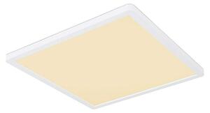 Globo LED stropna svjetiljka Sapana (18 W, D x Š x V: 29,4 cm x 29,4 cm x 25 mm, Bijela)