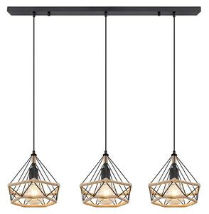 Globo Visilica Ulleu (40 W, D x Š x V: 120 x 30 x 30 cm, Crna, E27)