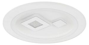 Globo LED stropna svjetiljka Valeria (40 W, D x Š x V: 46,6 x 46,6 x 7,4 cm, Bijela, Topla bijela, Okrugla)