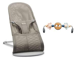 BABYBJORN ljuljačka Bliss Mesh + Googly Eyes grey