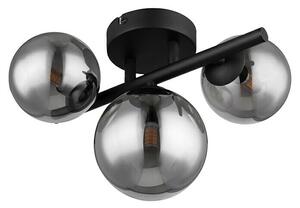 Globo Riha LED stropna svjetiljka Riha (3,5 W, D x Š x V: 28,5 x 23,5 x 20 cm, Crna, Topla bijela)