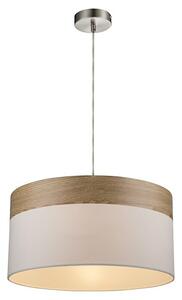 Globo Okrugla viseća svjetiljka Chipsy (60 W, E27, Ø x V: 40 x 120 cm, Smeđa, Smeđe boje)