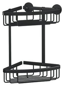 Tesa Aluxx Kutna košarica za tuš kabinu (D x Š x V: 16,3 x 16,3 x 26,2 cm, Krom, Mat)