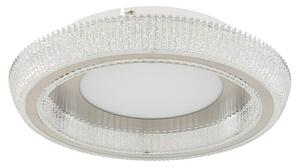 Globo Okrugla stropna LED svjetiljka Sharper (36 W, Bijela, Topla bijela, Ø x V: 400 x 85 mm)