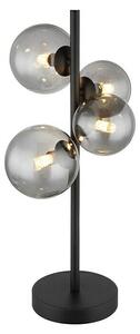 Globo Stolna svjetiljka Riha (D x Š x V: 270 x 230 x 510 mm, Crna, G9)