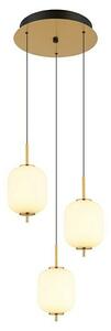 Globo Viseća LED svjetiljka Ewald (20 W, Topla bijela, Ø x V: 37,5 x 220 cm, 3 Kom.)