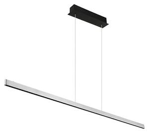 Globo Viseća LED svjetiljka Dentsy (53 W, Neutralno bijelo, Srebrna, D x Š x V: 1.500 x 90 x 1.200 mm)