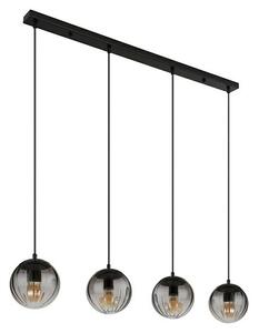 Globo Dallerta Viseća svjetiljka (60 W, Crna, D x Š x V: 95 x 28 x 120 cm, 4 Kom.)