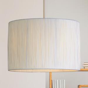 Searchlight Morianna viseća svjetiljka, bijela, tkanina od rafije, Ø 30 cm, E27, prigušiva, Bijela, Dnevni boravak/blagovaonica, Drvo